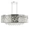 Cwi Lighting Eternity 8 Light Drum Shade Chandelier With Chrome Finish 5008P32ST-O - alternate 1